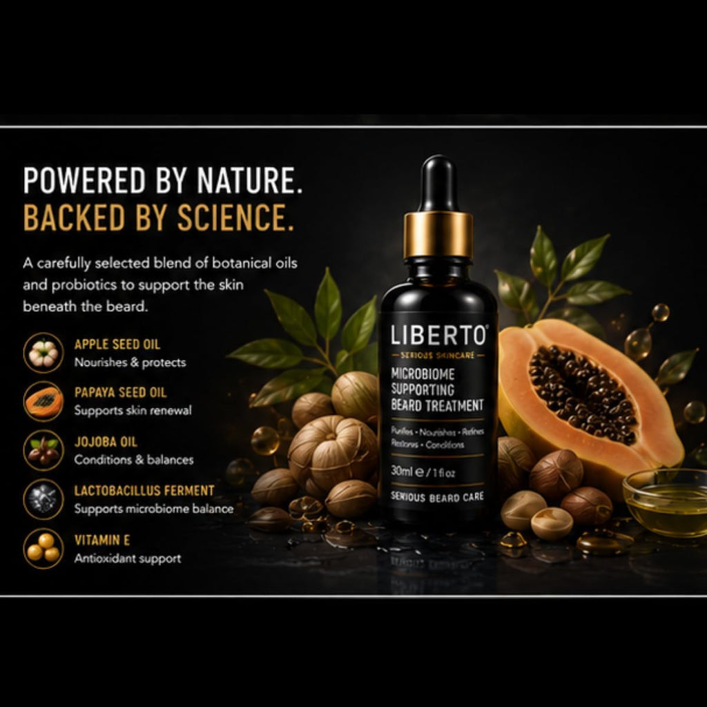 Liberto Microbiome Supporting Beard Treatment – 30ml